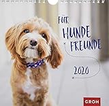 Für Hundefreunde 2020: Dekorativer Wandkalender mit Monatskalendarium by 