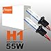 Produktbild Engync 2x 55W HID Xenon Licht Ersatzlampe Scheinwerfer -H1-6000K-3 Jahre Garantie