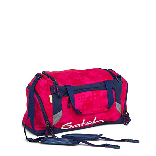 SATCH Cherry Checks Sport Duffel, 50 cm, 25 liters, Pink (Pink Checks)