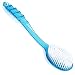 Fletion Long Hand Back Shower Brush Body Scrub Brush Scrubber Massager Mobility Disability Help Bathing Aid Exfoliating Body Brush