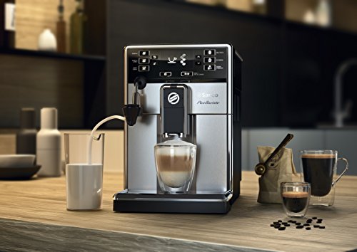 Saeco HD8924/01 PicoBaristo Kaffeevollautomat, AquaClean, automatischer Milchaufschäumer, silber - 2