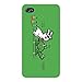Price comparison product image Hat Shark Apple Iphone Custom Case 5 / 5S White Plastic Snap On - "Using Force" Funny Bunny Rabbit & Turtle Physics Humor
