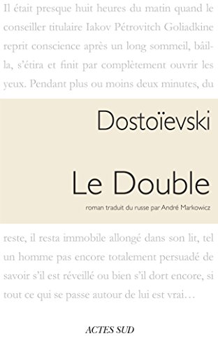 Book's Cover of Le double
