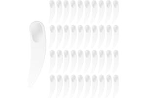 Fezf Kosmetikspatel, 40 Pcs Maske Spatel, Plastikspatel, Make-Up Spatel, kosmetische Löffel, zum Mischen und Probenahme
