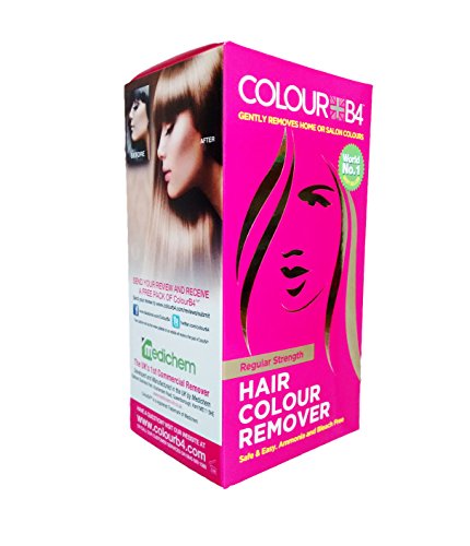 Colour B4 Hair Colour Remover - Regular Strength For Light to Mid tones