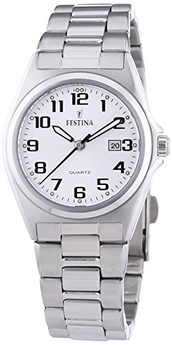Festina Damen-Armbanduhr XS Klassik Analog Quarz Edelstahl F16375/9 Festina Damen-Armbanduhr XS Klassik Analog Quarz Edelstahl F16375/9