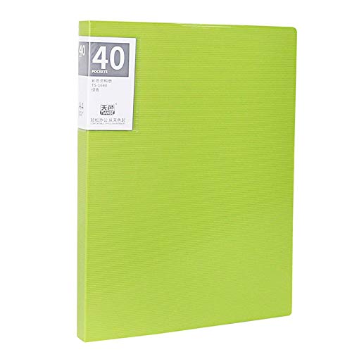 Preisvergleich Produktbild TIANSE Multilayer-Dateiordner A4 Bunter Studenten-Musikbuchordner 40 Seiten