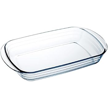 Auflaufform Aus Borosilikatglas 1,1 Liter (18x18 Cm) – Backofenfest Bis 200°C, Spülmaschinengeeignet, Für Ofen & Mikrowelle