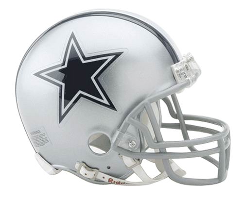 Dallas Cowboys Miniature Replica NFL Helmet w/Z2B Mask