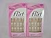 FING'RS flirt ultimate french 36 false nails 31086 medium pink (pack of 2)