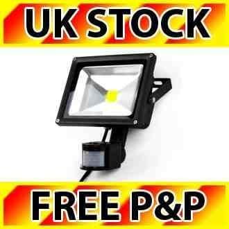 Super Low Energy Saving Security Flood Light PIR Sensor LED 30W Floodlight
