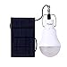 Solar Glühbirne von PRODELI, Portable Upgrades Solar Lampe 130LM 800mA Batterie für Outdoor Wandern Lesung Zelt Angeln Innenbeleuchtung