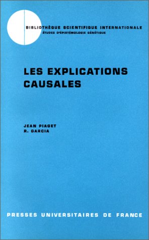 Les Explications causales, 1ère édition en ligne Les Explications causales, 1ère édition en ligne