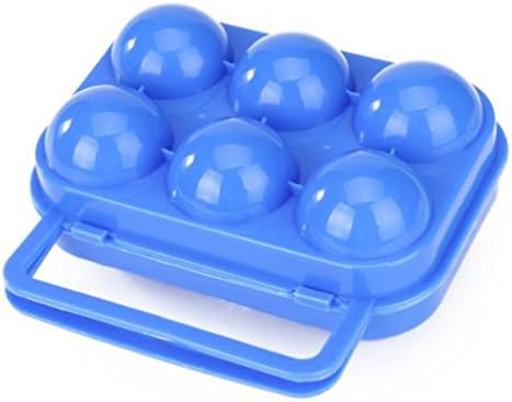 RuiChy Portable Folding Plastic Egg Carrier Holder Storage Container
