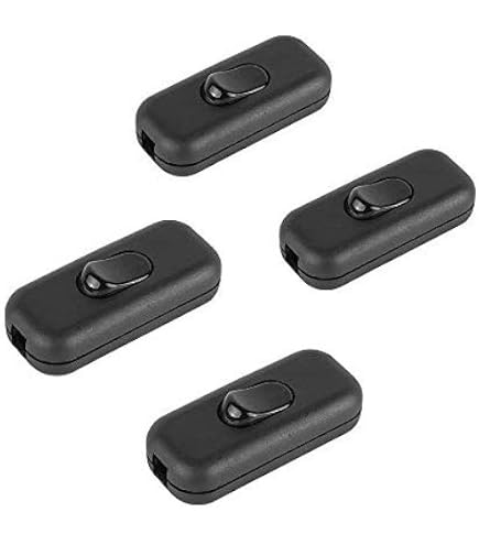 Produktbild von Zwischenschalter 3-polig (2) – 6 A, 250 V~ – Schwarz, Geschraubt, Mit Zugentlastung – Für 12–48 V Und 230 V