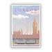 Produktbild 2 x London England Skyline vinyl Aufkleber Reise Gepäck # 10009 - 10cm/100mm Wide