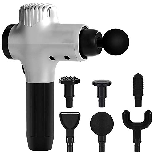 Preisvergleich Produktbild HWJF Tiefengewebe Massagegerät, Muskelfaszie-Massagegerät TheraGun Hypervolt, Professionelle Behandlungsmassagepistole, Schmerzlinderung Körperentspannung Werkzeug