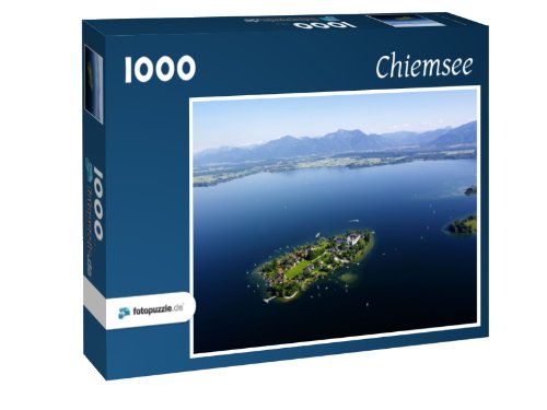 Preisvergleich Produktbild Chiemsee - Puzzle 1000 Teile mit Bild von oben