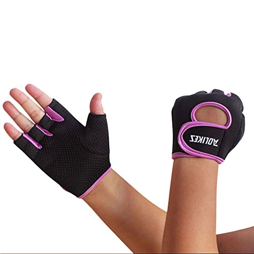 Amazmall Sports Handschuhe Halbfinger Rutschfeste Fitness Gewichtheben Handschuhe Radhandschuhe
