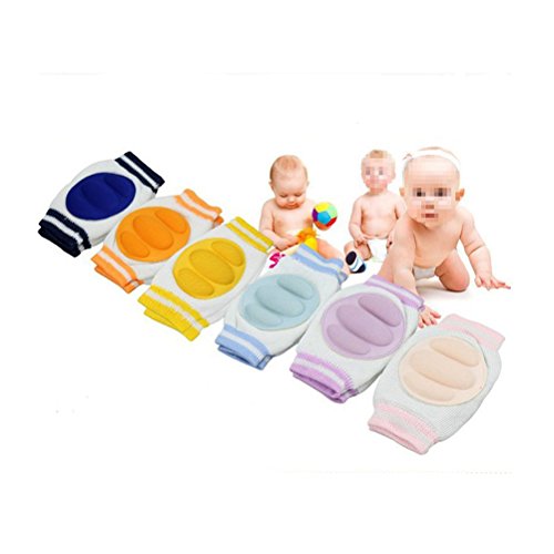 LEORX Infant Toddler Baby Pad Crawlen Sicherheit Knieprotektor (Blau) - 2