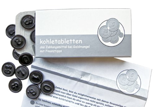 Preisvergleich Produktbild Liebeskummerpillen Kohletabletten, 1er Pack (1 x 20 g)
