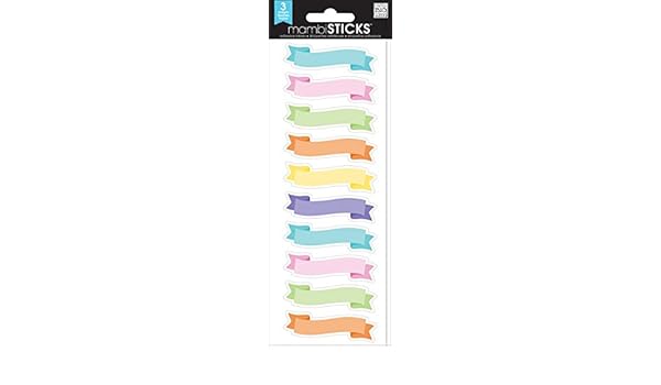 Me My Big Ideas Pastel Banner Label Amazon In Office Products