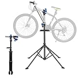 Barra telescópica: el soporte de la bicicleta contiene una barra telescópica para sujetar el manillar o la rueda delantera.