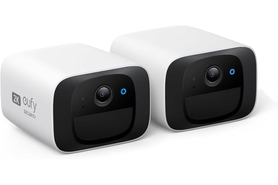 eufy Security SoloCam C210 Outdoor Surveillance Camera, 2K Resolution, No Monthly Costs, Wireless, 2.4 GHz Wi-Fi, Toll-F