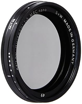 B/W B + W Filtre Gris Neutre ND Vario/Variable ND2-32 (Pro, 16 x vergütet, Premium de MRC Nano, XS)