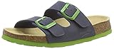  superfit Jungen Fussbettpantoffel_8-00111-00 Pantoffeln, Blau (Ocean Kombi 82), 28 EU