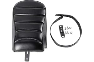 Hokuotolite Passenger Pillion Seat fits for Harley 2016-2020 Sportster Iron 883 XL883N Models,Black