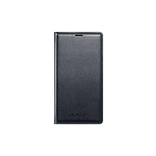 Samsung EF-WG900 - Funda para m  vil Galaxy S5  Con bolsillo interior para tarjetas   negro- Versi  n Extranjera