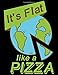 Produktbild Flat Earth - Like A Pizza: Cornell Notes Style Note-Taking Notebook