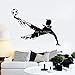 Produktbild Hübsche Form Fußballspieler Sport Wandaufkleber Dekoration Wohnzimmer Schlafzimmer Für Jugendliche Kunst selbstklebende Wandbilder 66X42CM