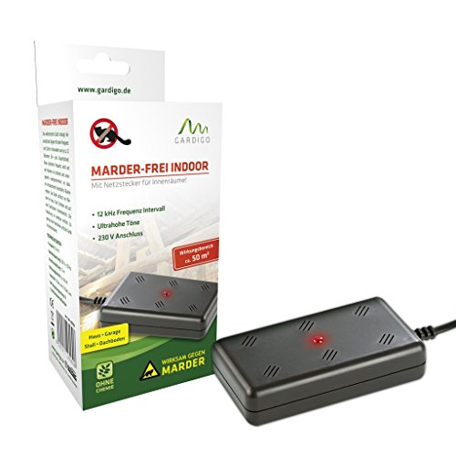 Gardigo Marder-Frei Indoor, Marderschreck, Marderschutz, Marderabwehr 230 V mit Netzstecker für Garage, Stall, Dachboden etc. - 4