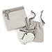 Mamas & Papas Welcome to the World Silver Plated Hanging Heart