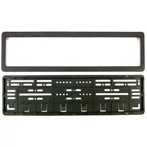 Guance CAR Number Plates Frame - (Number Plates Holders)-Front and Back for Hyundai Verna 2018