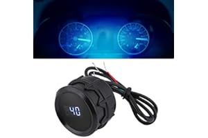 ‎QIILU Water Temperature Display, Qiilu 2 Inch 52 mm Digital Water Temperature Gauge Kit with Temp Sensor