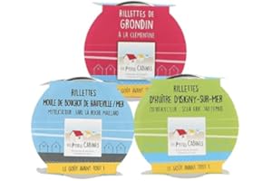 PAR FAIM DE NORMANDIE Les P'tites Cabines - Assortiment de rillettes de poisson 3x90g - Made in Calvados