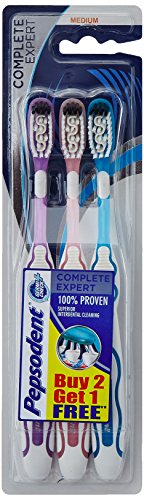 Pepsodent Expert Protection Pro Complete Toothbrush - B2G1 RS.106 (18.00% Off) - Amazon