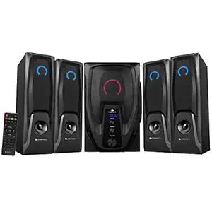 ZEBRONICS Mambo-BT RUCF 105 Watt 4.1 Channel Wireless Bluetooth Multimedia Speaker (Black)