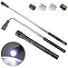 Produktbild KIMILAR Einziehbares LED Taschenlampe Teleskop Verlängerung Fackel Licht mit Magnetisches Pick Up Tool (Max Length 57cm) Einschließlich Batterien (Schwarz)