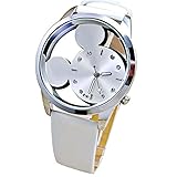 Uhren Damen Armbanduhr Frauen Beiläufige Kunstleder Uhrenarmband Exquisit Uhr Wrist Watch Quarz Analoge Armbanduhr Exquisit Uhr Wrist Watch,ABsoar