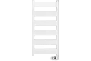 hjm NERIS 750 Toallero eléctrico, secatoallas programable, W, Blanco