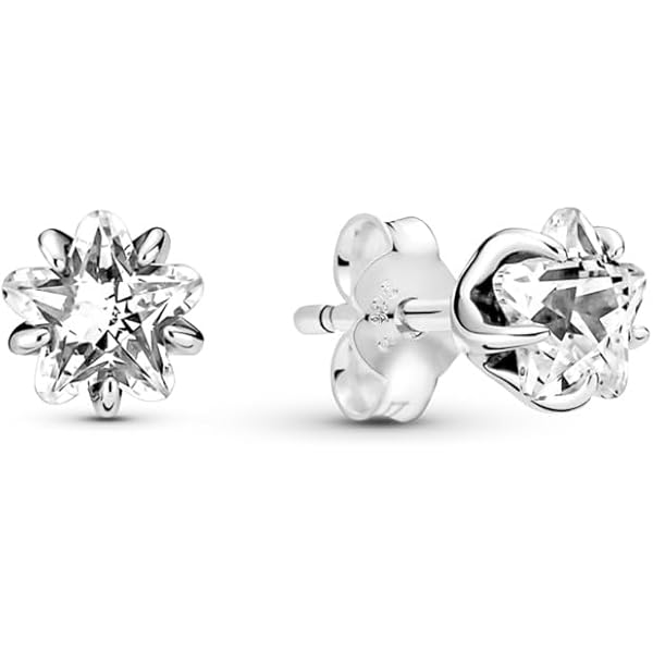 Boucles D'Oreilles Femme Argent 925,Boucles D'Oreilles Saphir,Forme