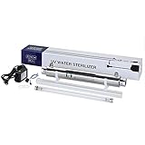 ♞【Alta Calidad】: El cuerpo principal del esterilizador UV de sobrecarga está hecho de acero inoxidable 304L y 316L. El interior y el exterior del cuerpo principal están pulidos para mejorar la radiación UV para asegurar que se puede esterliza completamente durante el proceso de esterilización.