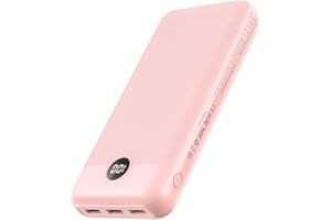 VEGER Power Bank,30000mAh Bateria Externa con Pantalla LED Bateria Portatil USB C Carga rapida PD 20W QC 3.0 con 2 Entradas y 4 Salidas Compatible con iPhone, Samsung, Huawei, Tableta y más.