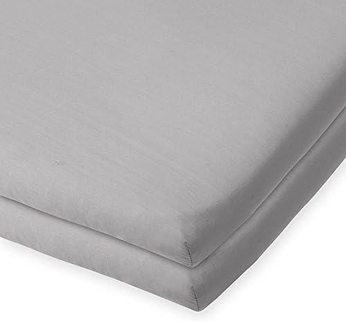 Babies R Us Grey Knit Bassinet Sheets - by Babies R Us