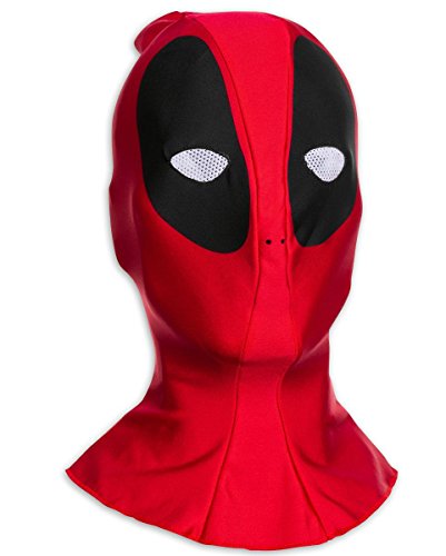 Deadpool Maske in Einheitsgröße für Erwachsene, aus Polyester