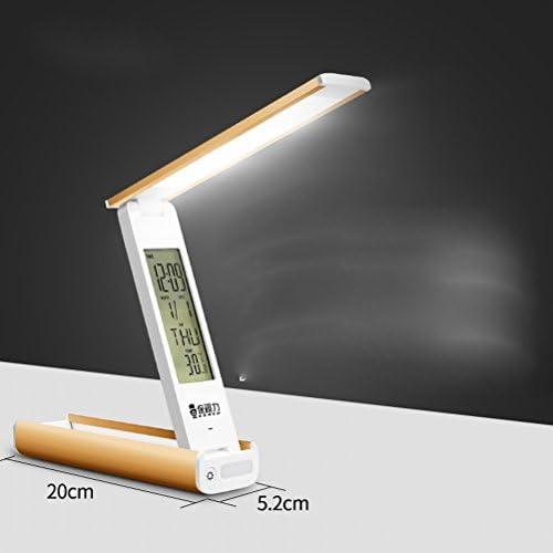 light Charging Children Led Small Table Lamp College Students Learning Eye Light Bedside Desk Dormitory Folding,Gold